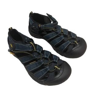 Keen Kids Newport H2 Navy Blue Size 4 Waterproof Sport Sandals
